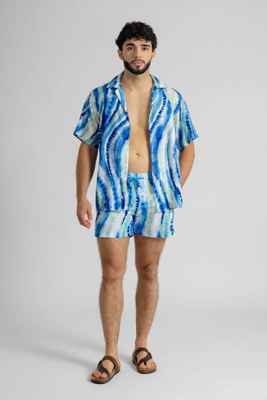 Camisa de hombre Cala Ocean blue