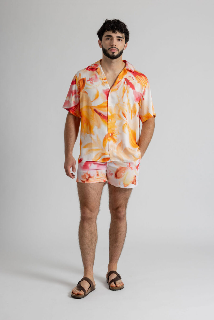 Camisa de hombre Cala Blur tropic