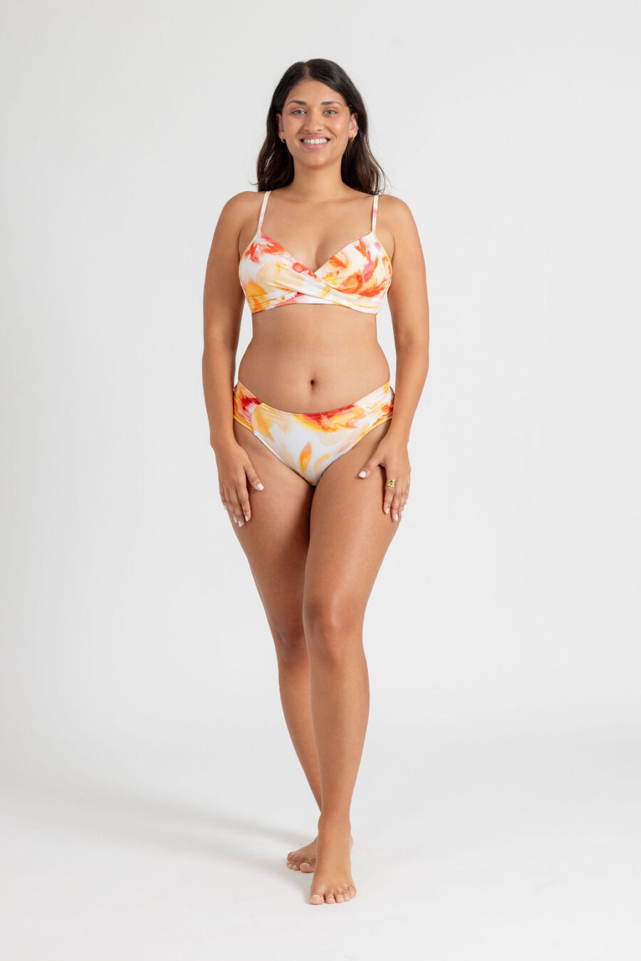 Bikini Marea Blur tropic - drapeada